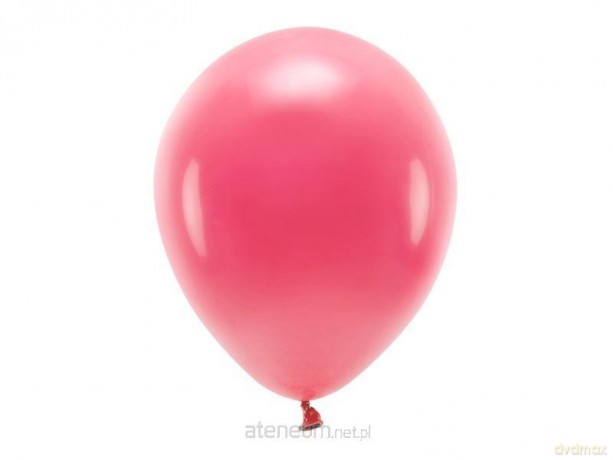 Balony Eco jasno czerwone 30 cm 10 szt