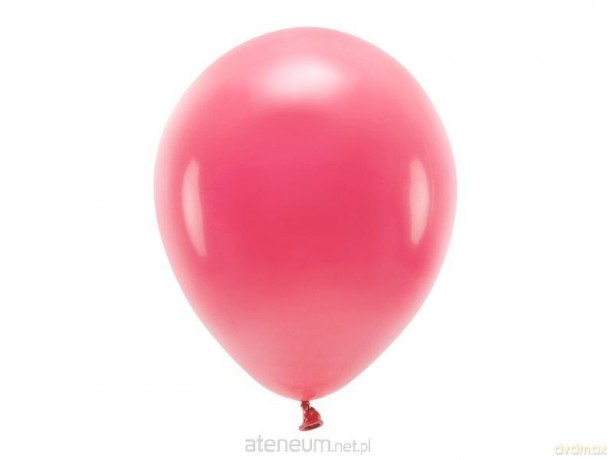 Balony Eco jasno czerwone 30 cm 100 szt