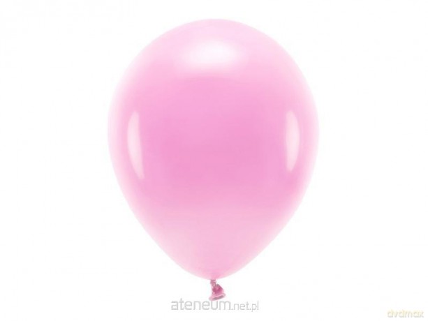 Balony Eco jasno różowe 30 cm 10 szt