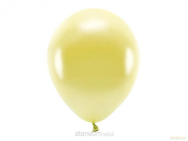 Balony Eco jasno żółte 30 cm 10 szt