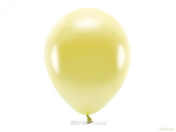 Balony Eco jasno żółte 30 cm 100 szt