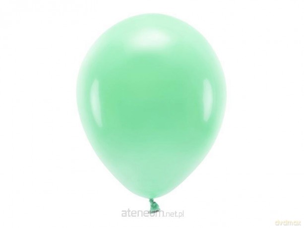 Balony Eco miętowe 30 cm 100 szt