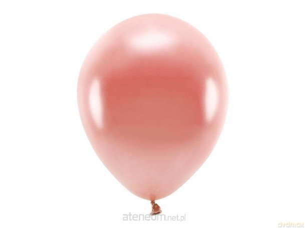 Balony Eco różowe złoto 30 cm 100 szt