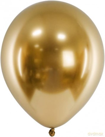 Balony Glossy złoty 30 cm 10 szt