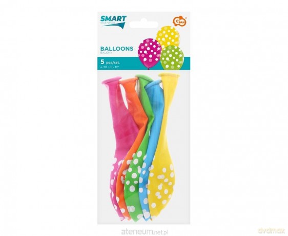Balony Groszki 5 szt