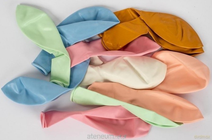 Balony Joy pastelowe 30 cm 12 szt MIX