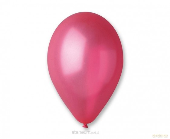 Balony metaliczne czerwone 33 cm 50 szt