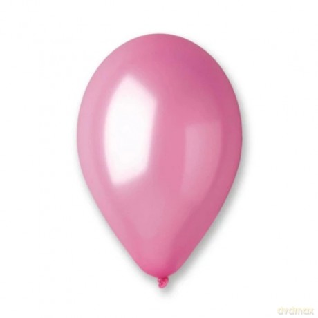 Balony metaliczne różowe 25 cm 100 szt.