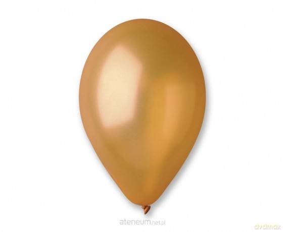 Balony metaliczne złote 33 cm 50 szt