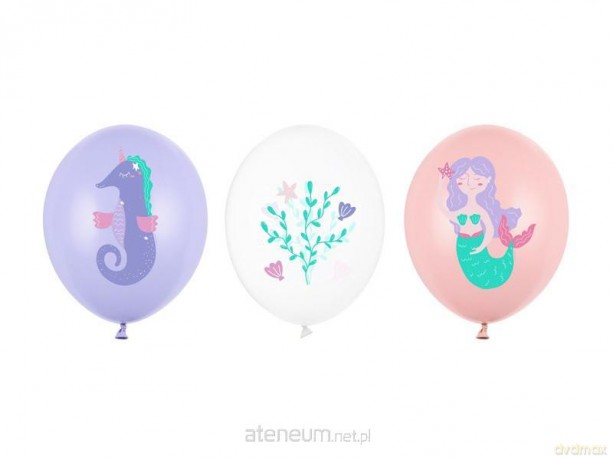 Balony Morski Świat 30 cm 50 szt