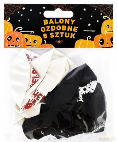 Balony ozdobne 8 szt