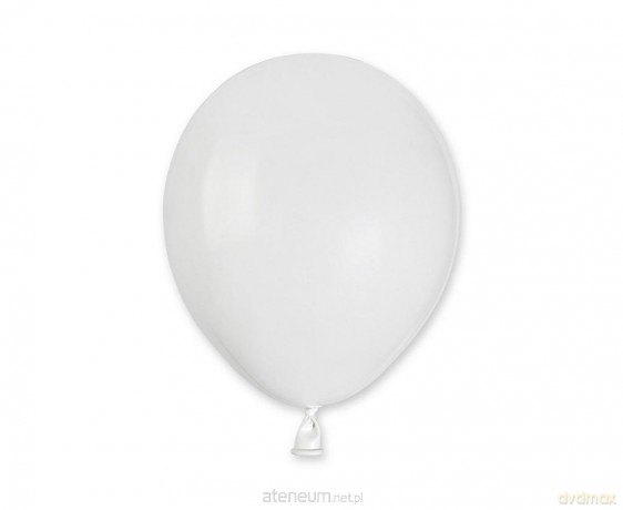Balony pastelowe białe 13 cm 100 szt