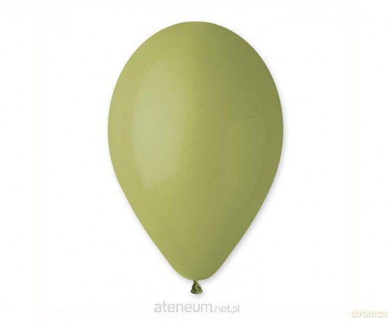 Balony pastelowe oliwkowe 30 cm 100 szt