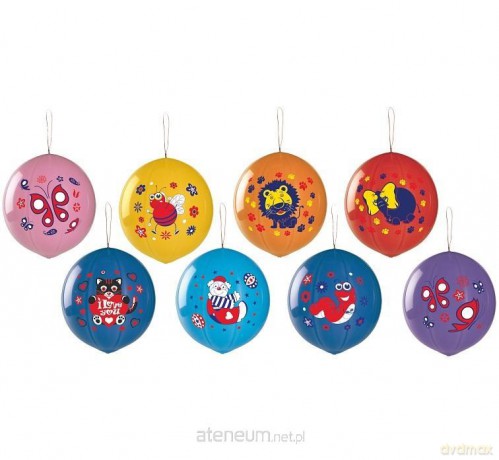 Balony piłka pastelowe MIX 25 szt