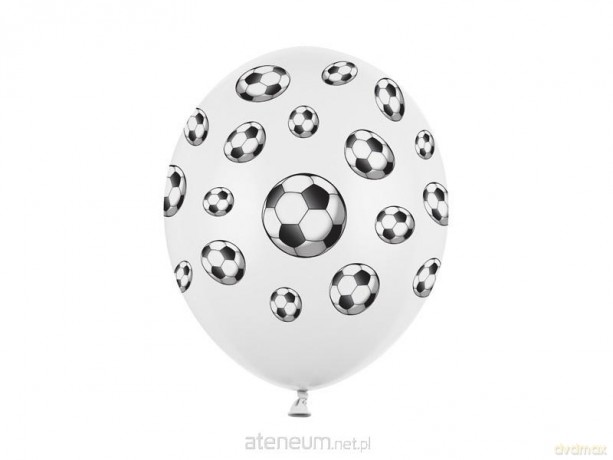 Balony Piłki Pastel White 30 cm 6 szt