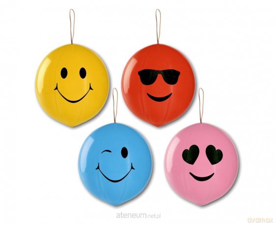 Balony piłki z czterema uśmiechami 50 szt