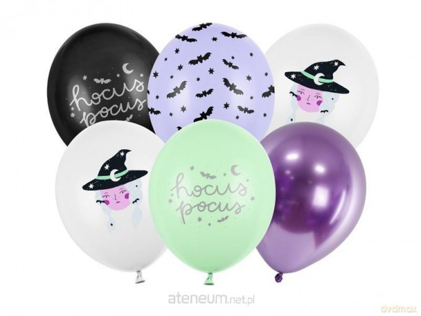 Balony Witch 30 cm 6 szt
