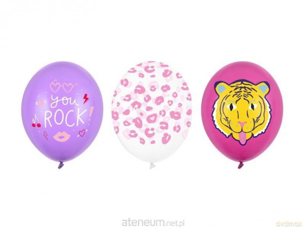 Balony You Rock MIX 30 cm 50 szt