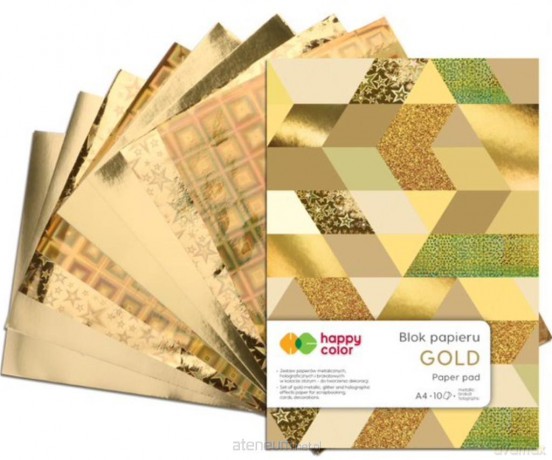 Blok A4/10K Gold 150g-230g