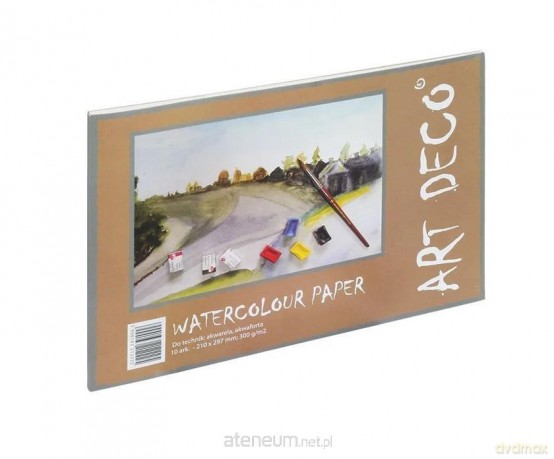 Blok malarski Akwarela A4/10 300g
