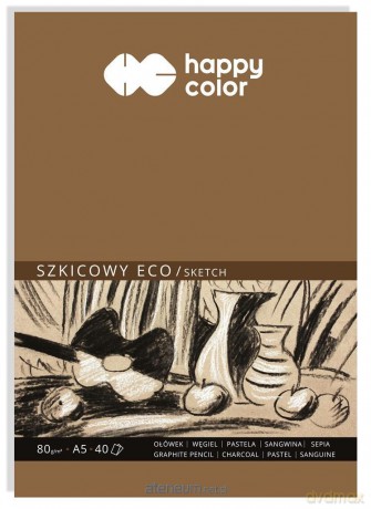 Blok szkicowy eco A5/40K 80g