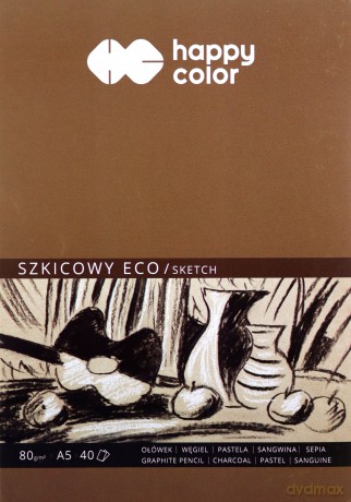 Blok szkicowy eco A5/40K 80g
