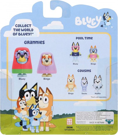 Bluey Figurki Babcie 2 szt. [FIGURKA]