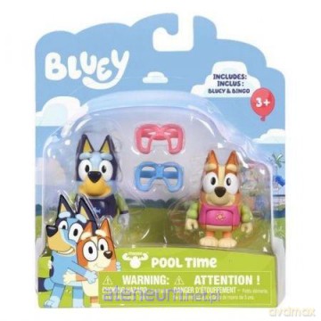 Bluey Figurki Zabawa Na Basenie 2 szt. [FIGURKA]