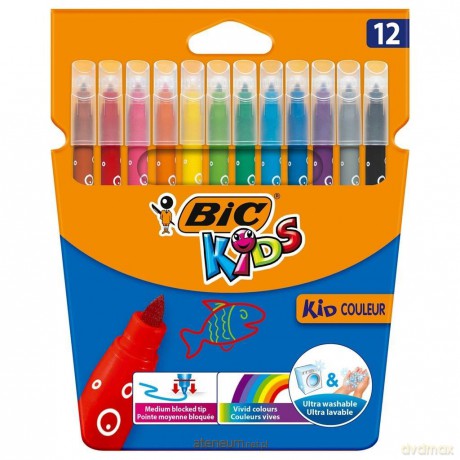 Flamastry Kids Couleur 12 kolorów