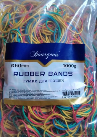 Gumki recepturki 60 mm 1000g mix kolorów