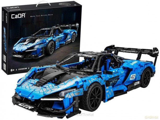 Klocki konstrukcyjne auto sportowe 2088el [KLOCKI]