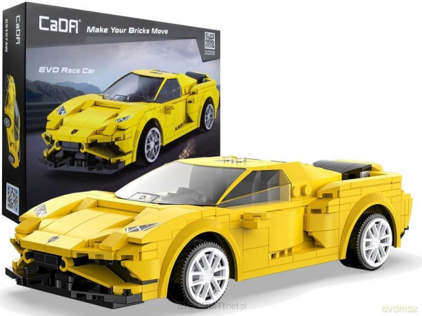 Klocki konstrukcyjne auto sportowe EVO 289el [KLOCKI]
