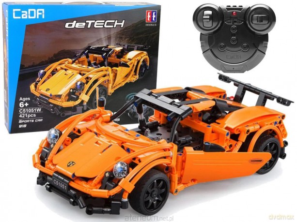 Klocki konstrukcyjne auto sportowe Porsche 421el [KLOCKI]
