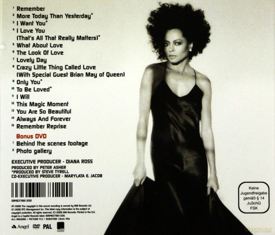 Diana Ross: I Love You [CD]+[DVD]