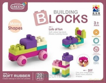 Klocki konstrukcyjne Junior Soft 20 el. [KLOCKI]