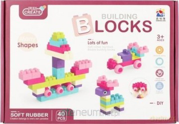 Klocki konstrukcyjne Junior Soft 40 el. [KLOCKI]