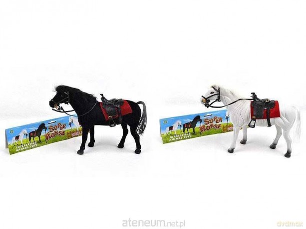 Koń flokowany 29 cm mix [FIGURKA]
