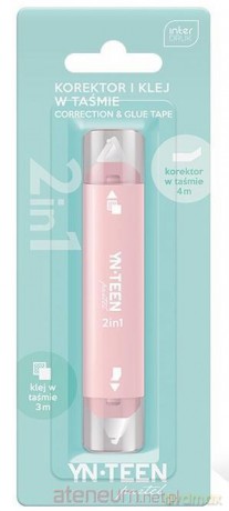 Korektor i klej w taśmie Pastel