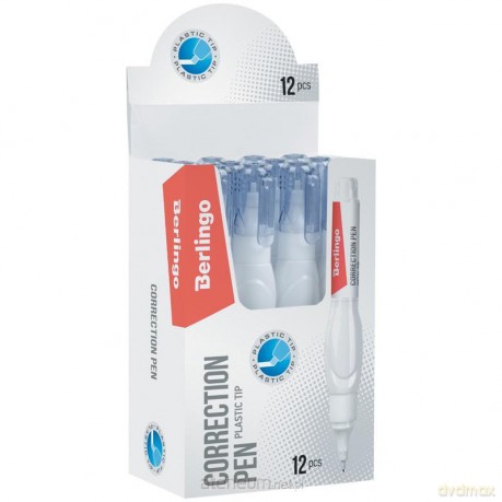 Korektor w piórze 8ml plastikowa koncówka (12 szt)
