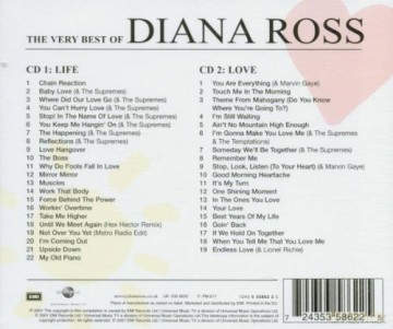 Diana Ross: Love & Life, The Very Best Of Diana Ross [2CD]
