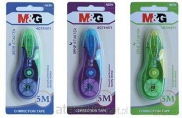 Korektor w taśmie Gene 5m/5mm mix wzorów