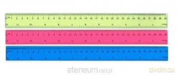 Linijka 30 cm MIX