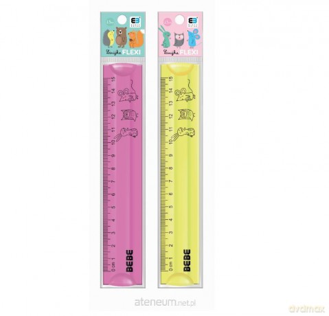 Linijka Flexi 15 cm B&B Kids Pastel