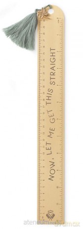 Linijka Let Me Get This Straight 30 cm miedziana