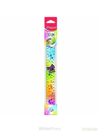 Linijka Mini Cute Twist'n Flex niełamliwa 30 cm