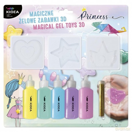 Magiczne żelowe zabawki 3D Księżniczka