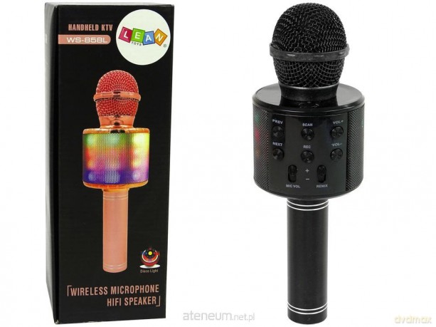Mikrofon bezprzewodowy USB czarny