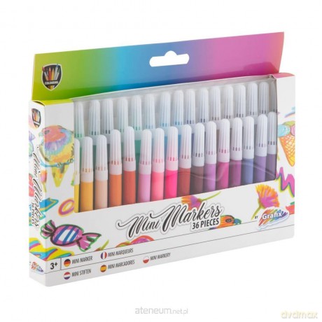 Mini markery 36 szt.