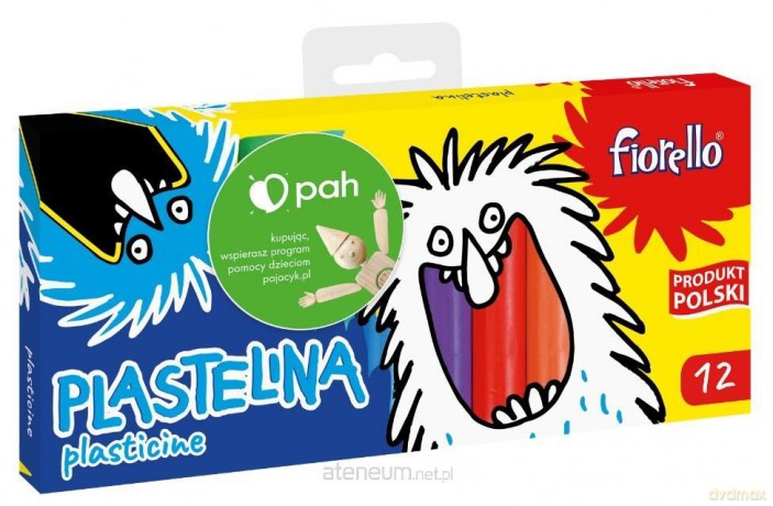 Plastelina 12 kolorów