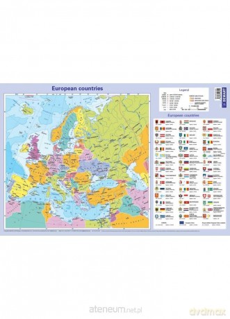 Podkładka na biurko Europa